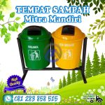 tempat sampah mitra mandiri bulat gandeng 2