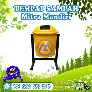 tempat sampah single