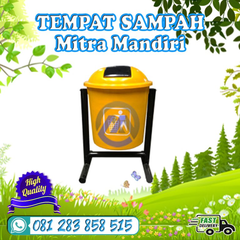 Tempat Sampah Bulat
